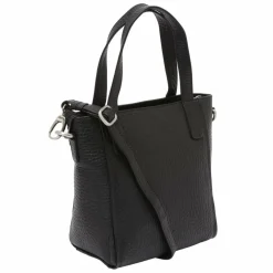 Hot Voi Hirsch Verona Schultertasche Leder 19.5 cm schwarz