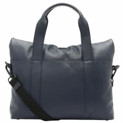 Voi Schultertaschen<4Seasons Schultertasche Leder 32 cm blau