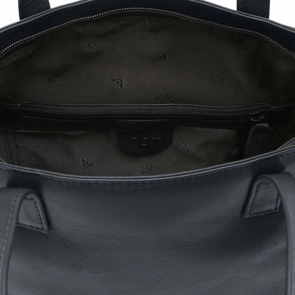 Online Voi 4Seasons Taya Schultertasche Leder 27 cm blau