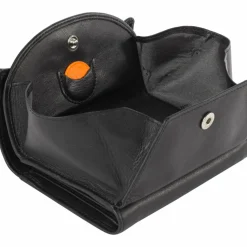 Voi Herrengeldbörsen Querformat|Damengeldbörsen Querformat<Soft Klara Geldbörse Leder 13 cm schwarz