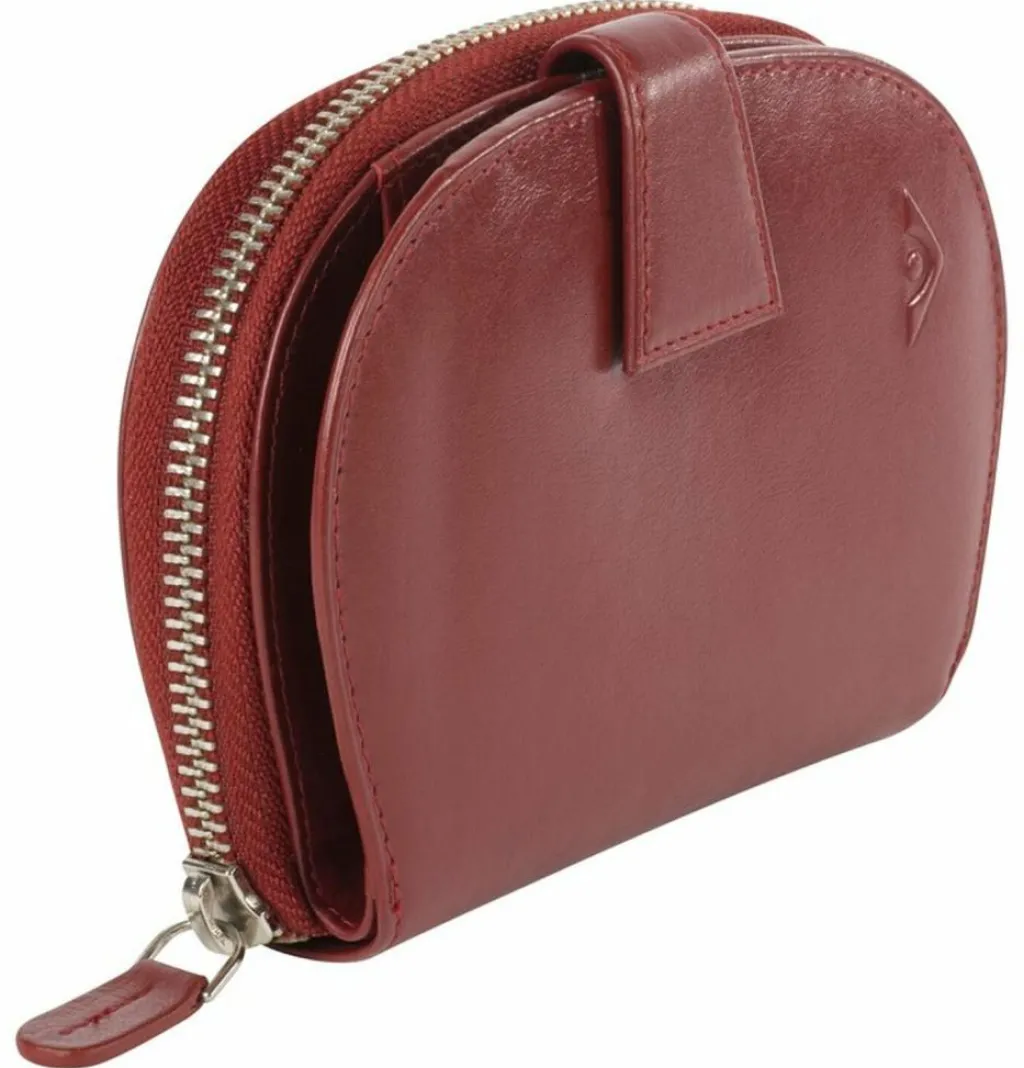 Voi Soft Penny Geldbörse Leder 13 cm granat