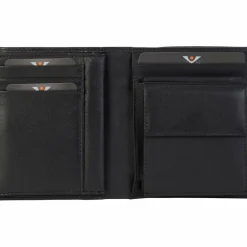 New Voi Soft Rick Geldbörse Leder 10 cm schwarz