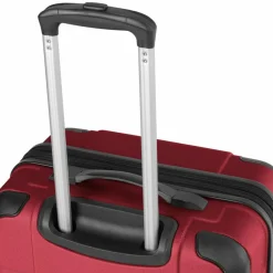 Clearance Wenger Amplar Evo 4 Rollen Kabinentrolley S 53 cm mit Dehnfalte ruby