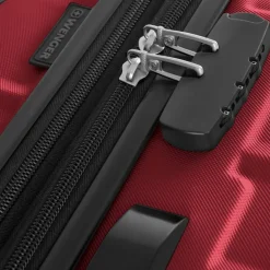 Online Wenger Amplar Evo 4 Rollen Kofferset 3-teilig mit Dehnfalte ruby