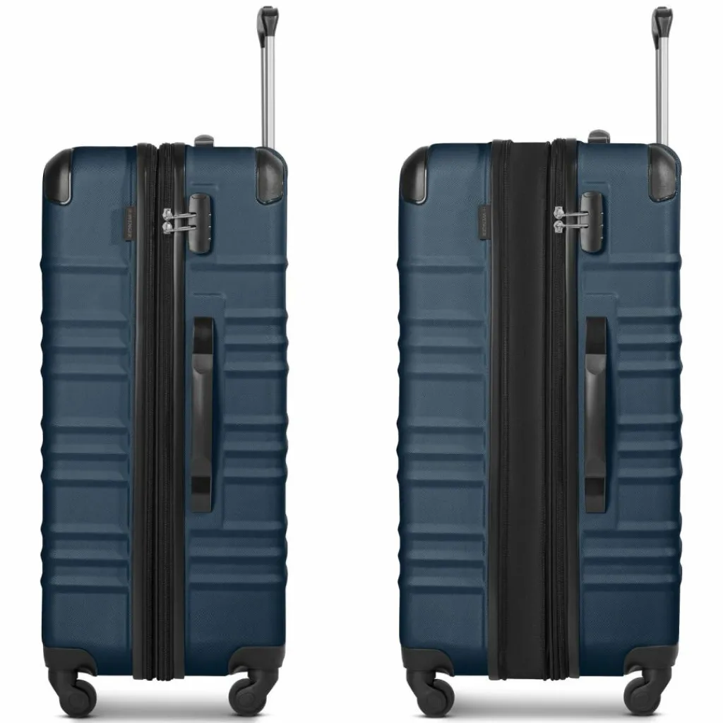 Wenger Amplar Evo 4 Rollen Trolley L 75 cm mit Dehnfalte