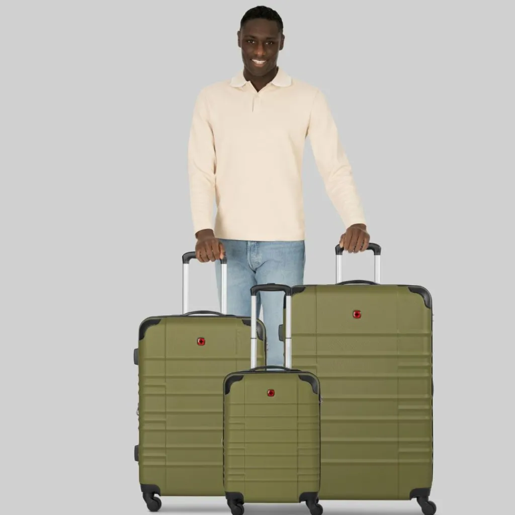 Wenger Amplar Evo 4 Rollen Kofferset 3-teilig mit Dehnfalte