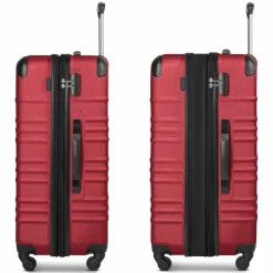 Discount Wenger Amplar Evo 4 Rollen Trolley L 75 cm mit Dehnfalte ruby