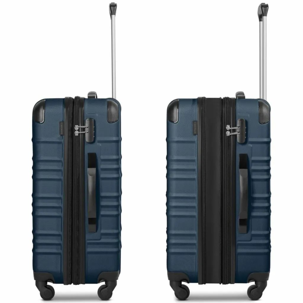 Wenger Amplar Evo 4 Rollen Trolley M 65 cm mit Dehnfalte