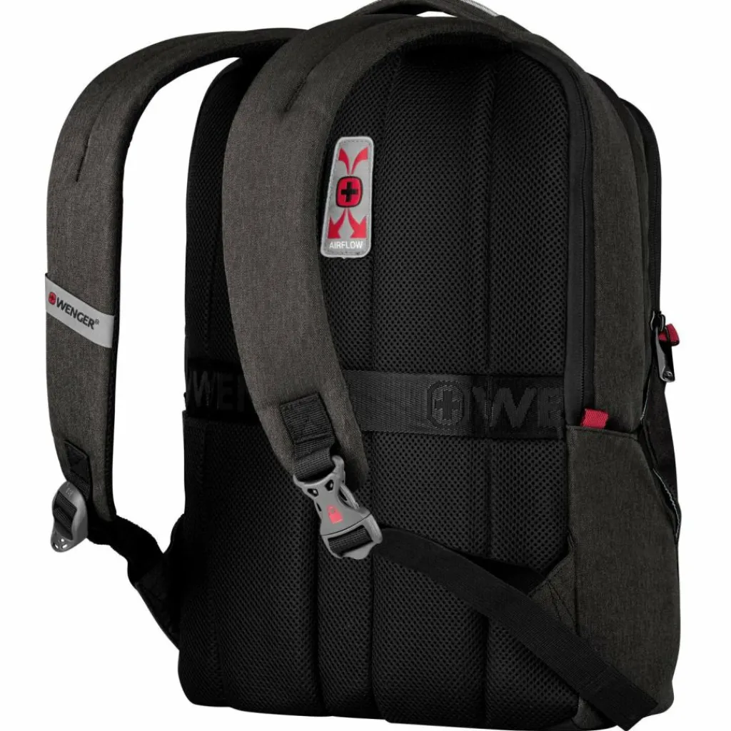 Wenger Business-Rucksäcke|Laptoptaschen<MX Professional 16 Business-Rucksack 45 cm Laptopfach heather grey