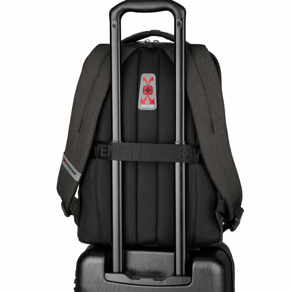 Wenger Business-Rucksäcke|Laptoptaschen<MX Professional 16 Business-Rucksack 45 cm Laptopfach heather grey