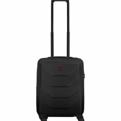 Wenger Hartgepäck Kabinengepäck|4-Rollen Kabinentrolleys<Prymo 4 Rollen Kabinentrolley 55 cm mit Dehnfalte black