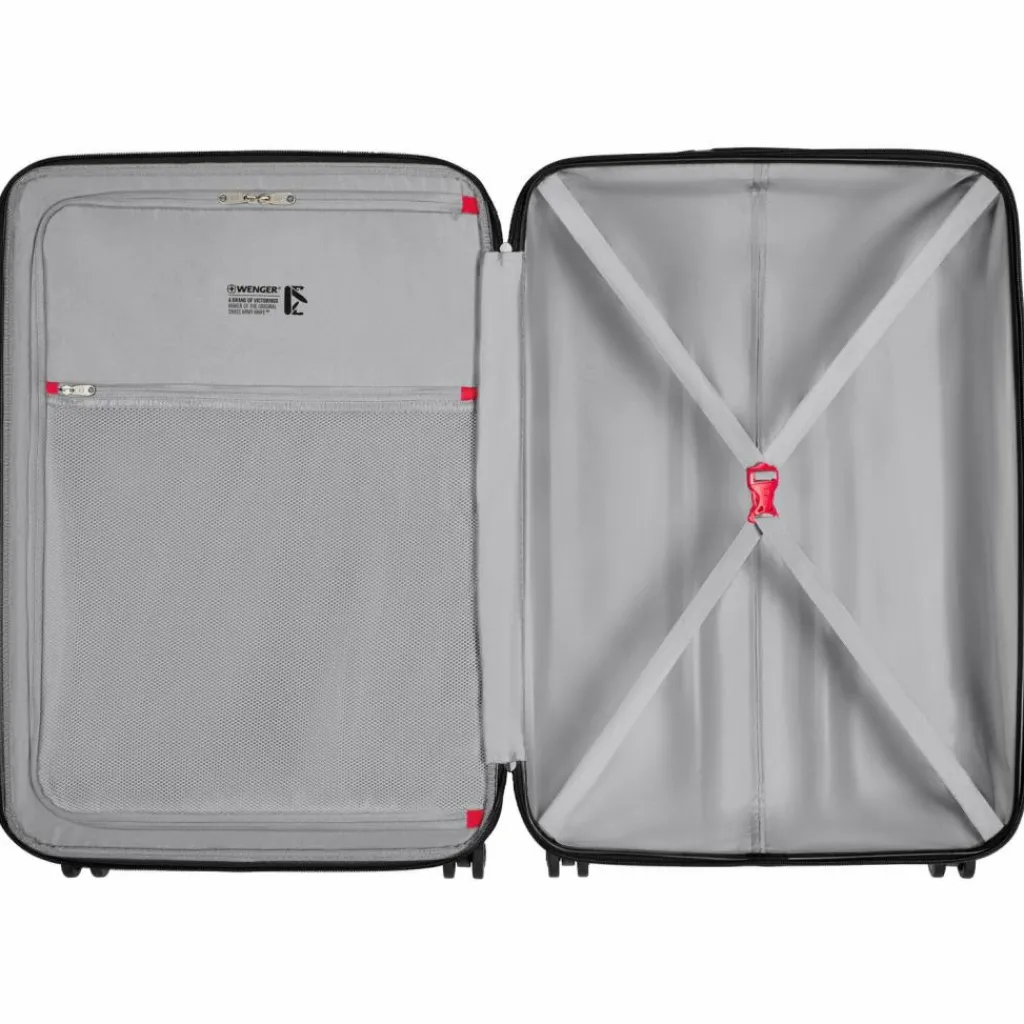 Hot Wenger Prymo 4 Rollen Trolley 76 cm mit Dehnfalte black