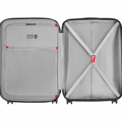 Wenger Hartgepäck|4-Rollen Koffer<Prymo 4 Rollen Trolley M 65 cm mit Dehnfalte black