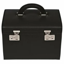 Windrose Beluga Schmuckkasten Leder 26.5 cm