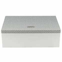 Outlet Windrose Calma Schmuckkasten 26 cm weiß