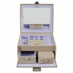 Hot Windrose Corbello Schmuckkasten 21.5 cm taupe