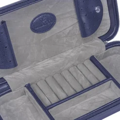 Windrose Schmuckkästen<Merino Moda Schmuckbox 23 cm dunkelblau