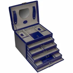 Windrose Schmuckkästen<Merino Moda Schmuckkasten 26 cm dunkelblau