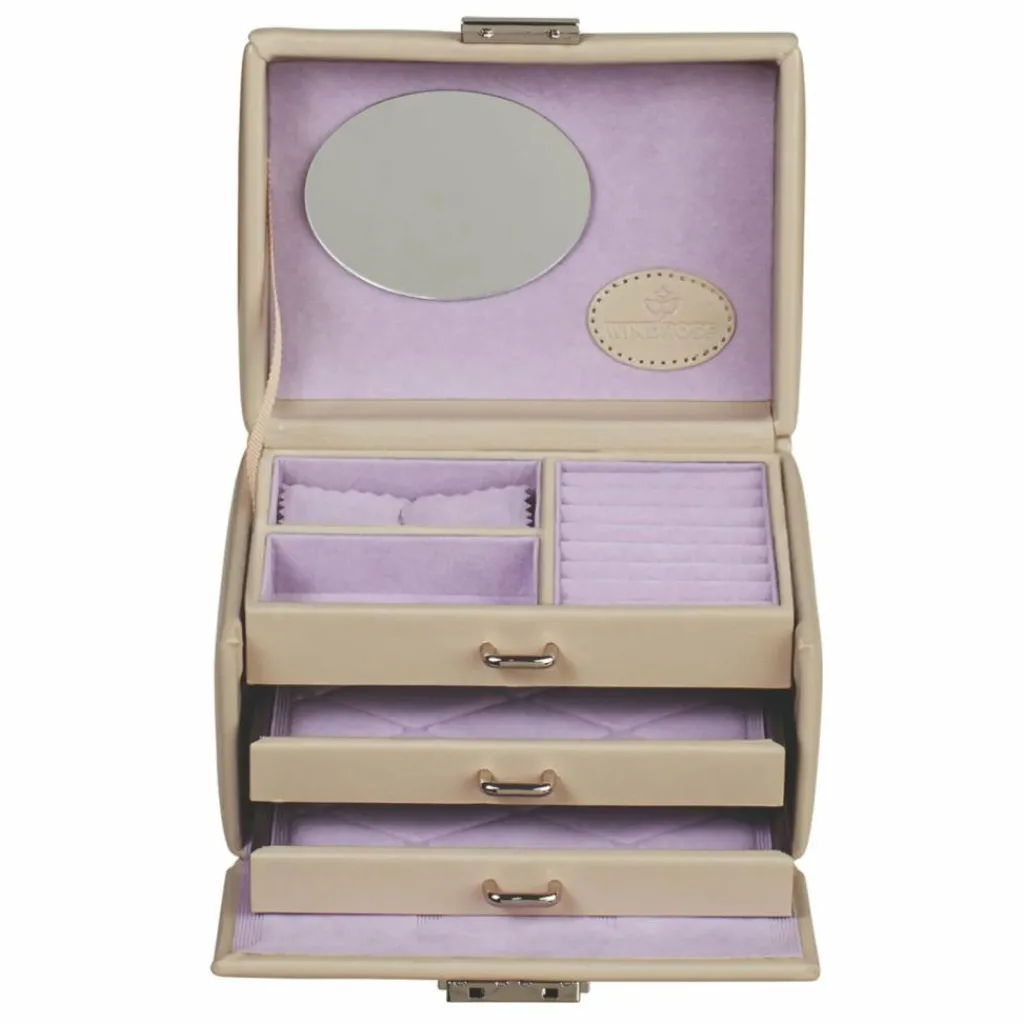 Windrose Merino Schmuckkasten 15 cm