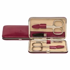 Outlet Windrose Merino Schmuckkasten 11 cm rot