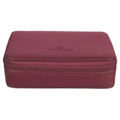 Windrose Schmuckkästen<Merino Schmuckkasten 14 cm rot