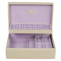 Windrose Schmuckkästen<Merino Schmuckkasten 30.5 cm beige