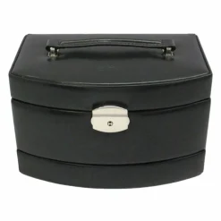 Outlet Windrose Merino Schmuckkasten 23 cm schwarz