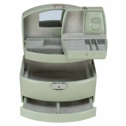 Outlet Windrose Merino Schmuckkasten 23 cm salbei