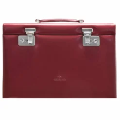 Windrose Schmuckkästen<Merino Schmuckkasten 33 cm rot