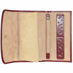 Windrose Merino Schmuckrolle Leder 20 cm