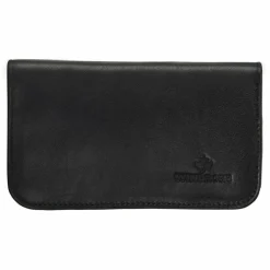 Windrose Nappa Schmuckkasten Leder 12 cm schwarz