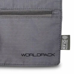 Worldpack Brustbeutel<Brustbeutel RFID Schutz 15 cm hellgrau