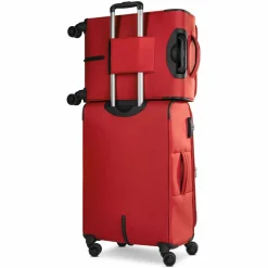 Worldpack 4-Rollen Kabinentrolleys|Weichgepäck<Chicago 4 Rollen Kabinentrolley S 55 cm dark-red