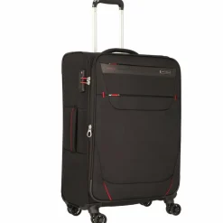 Worldpack Denver 4 Rollen Kofferset 3-teilig schwarz