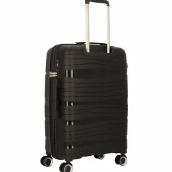 Worldpack Koffersets Als Hartgepäck|Koffersets 3-Teilig<Miami 4 Rollen Kofferset 3-teilig schwarz