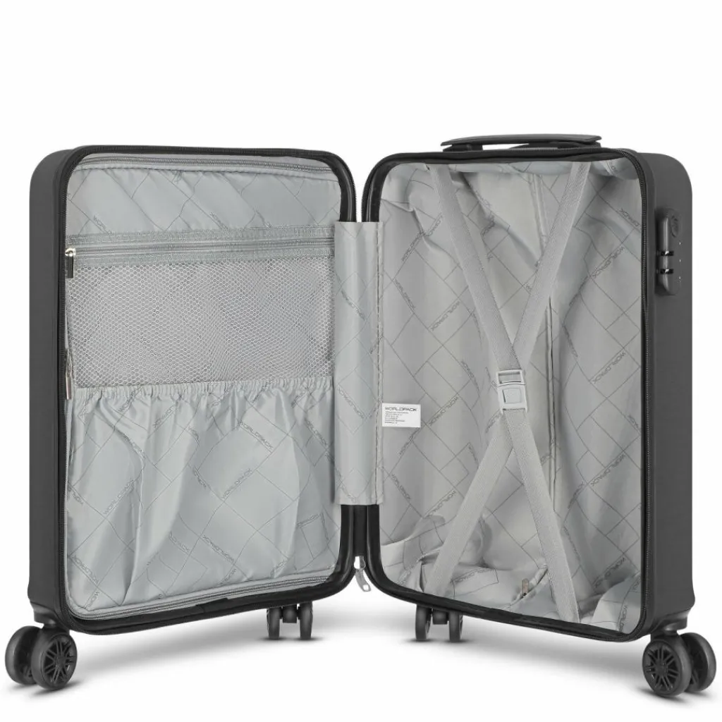 Worldpack New York 2.0 4 Rollen Kabinentrolley S 55 cm