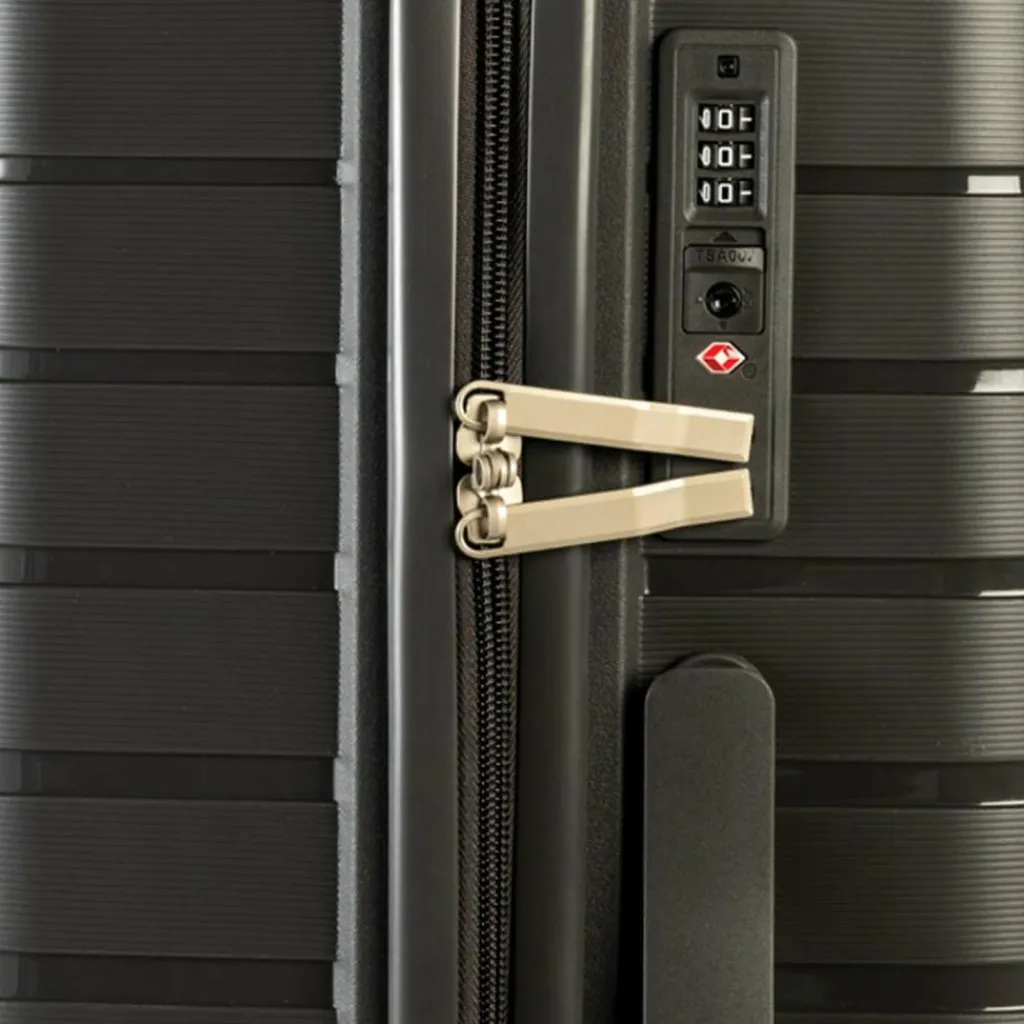 Clearance Worldpack Portland 4 Rollen Kofferset 3-teilig zement