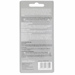 Sale Worldpack Reiseaccessoires Kofferschloss mit Zahlenschloss 9.5 cm schwarz