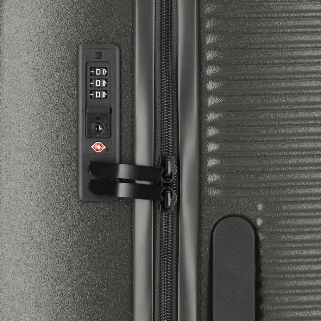 Worldpack San Francisco 4 Rollen Kofferset 3-teilig dunkelgrau