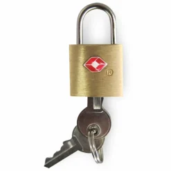 Hot Worldpack Travel Accessoires TSA-Vorhängeschloss 2 cm gold