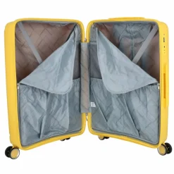 Worldpack Koffersets Als Hartgepäck|Koffersets 3-Teilig<Vegas 4 Rollen Kofferset 3-teilig sonnengelb