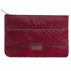 Sale Wouf Quilted Kosmetiktasche 22 cm burgundy glossy