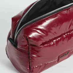 Wouf Kulturbeutel<Quilted Kulturbeutel 22 cm burgundy glossy