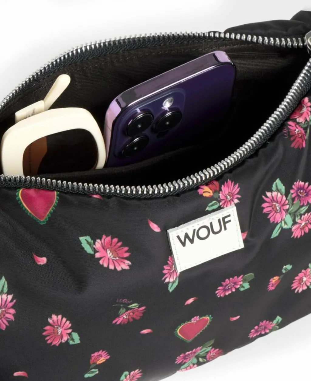 Wouf Henkeltaschen|Schultertaschen<Studio Schultertasche 34 cm bloom