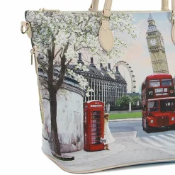Y Not? Shopper|Schultertaschen<Yesbag Shopper Tasche 44.5 cm london