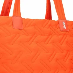 Zwei Shopper<Cleo Shopper Tasche 42 cm papaya