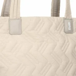 Outlet Zwei Cleo Shopper Tasche 42 cm sand new