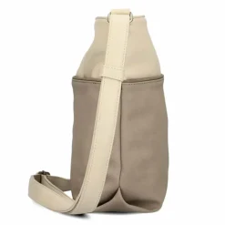 Zwei Umhängetaschen<Jana Umhängetasche 29 cm nubuk cappuccino