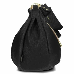 Zwei Schultertaschen|Henkeltaschen<Lola Schultertasche 47 cm black