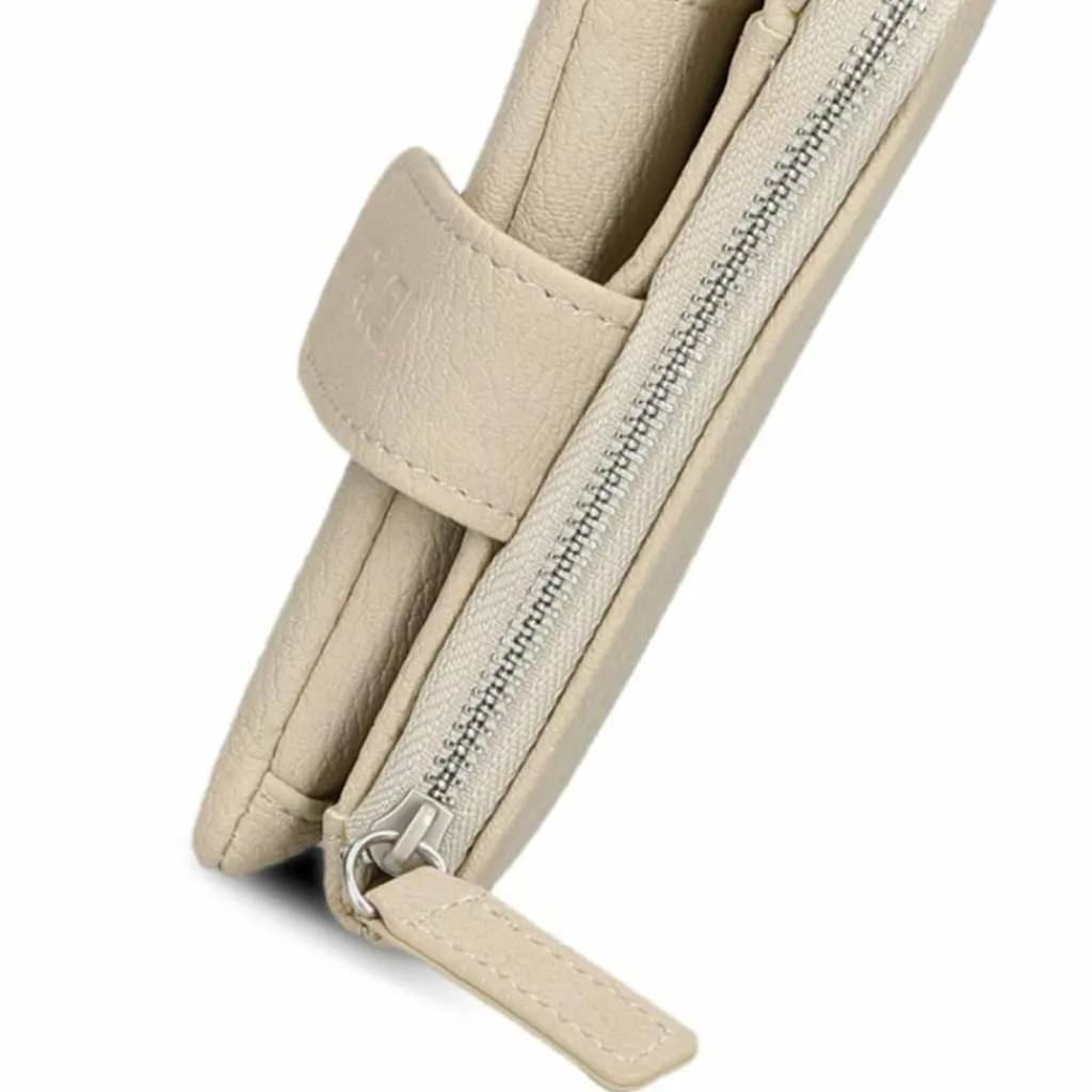 Discount Zwei Mademoiselle Geldbörse 10 cm nubuk linen